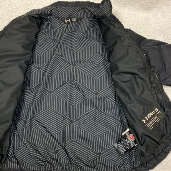 Underarmour infrared primaloft black puffer jacket magnetic zip small - Picture 9 of 11